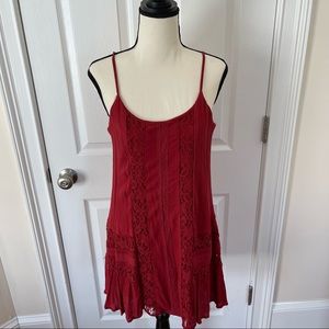 Burgundy Dress